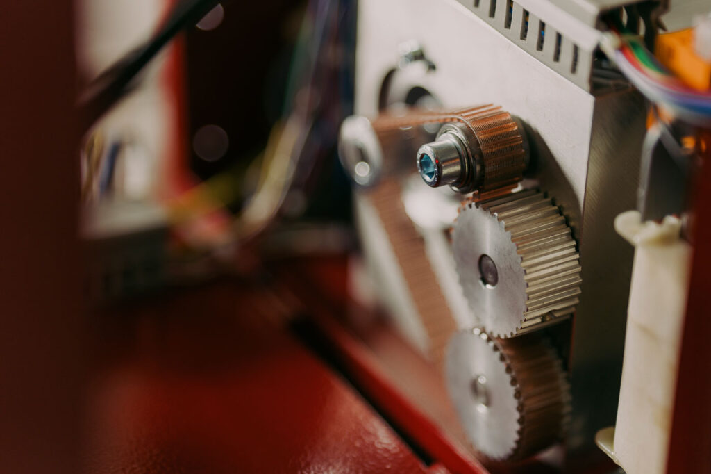 Arbeitende Maschine